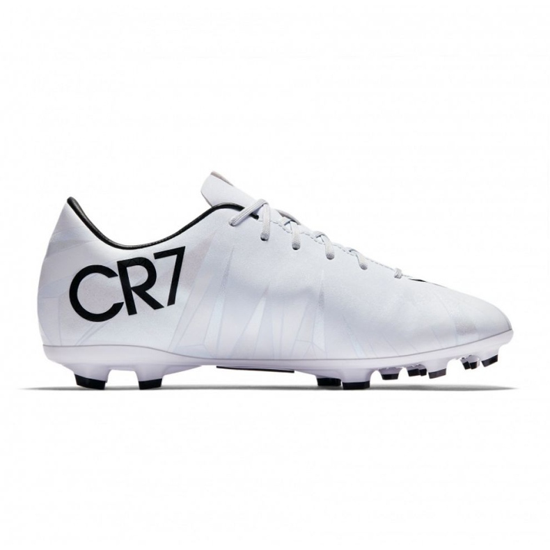 Nike Mercurial Victory Vi CR7 Fg Jr 852489-401 fotbollsskor vit
