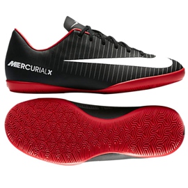 Inomhusskor Nike Mercurial Vapor Xi Ic Jr 831947-002 svart svart