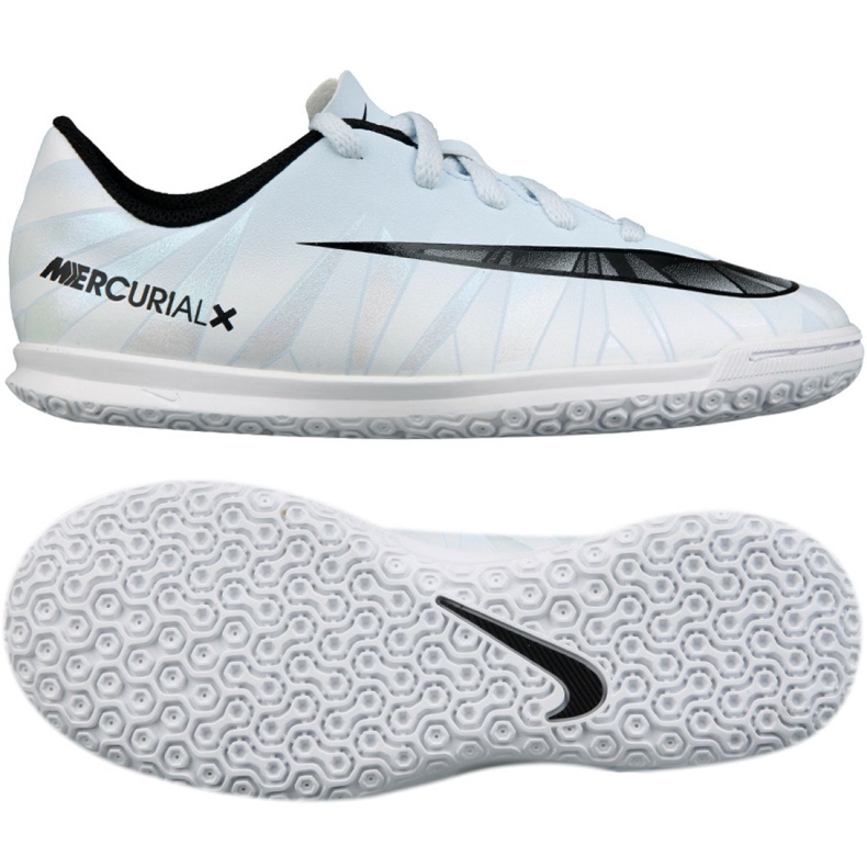 Inomhusskor Nike MercurialX Victory CR7 Ic Jr 852495-401 vit