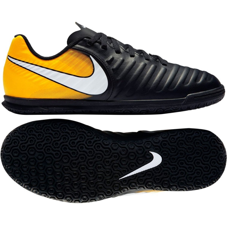 Inomhusskor Nike TiempoX Rio Iv Ic Jr 897735-008 mångfärgad svart