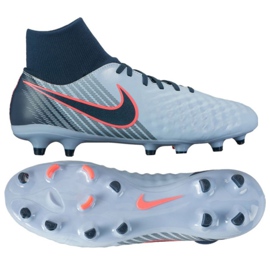 Nike Magista Onda Ii Df Fg M 917787-400 fotbollsskor blå blå