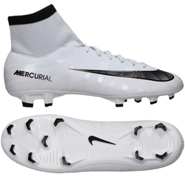 Nike MercurialX Victory VI CR7 DF FG M 903605-401 fotbollsskor vit