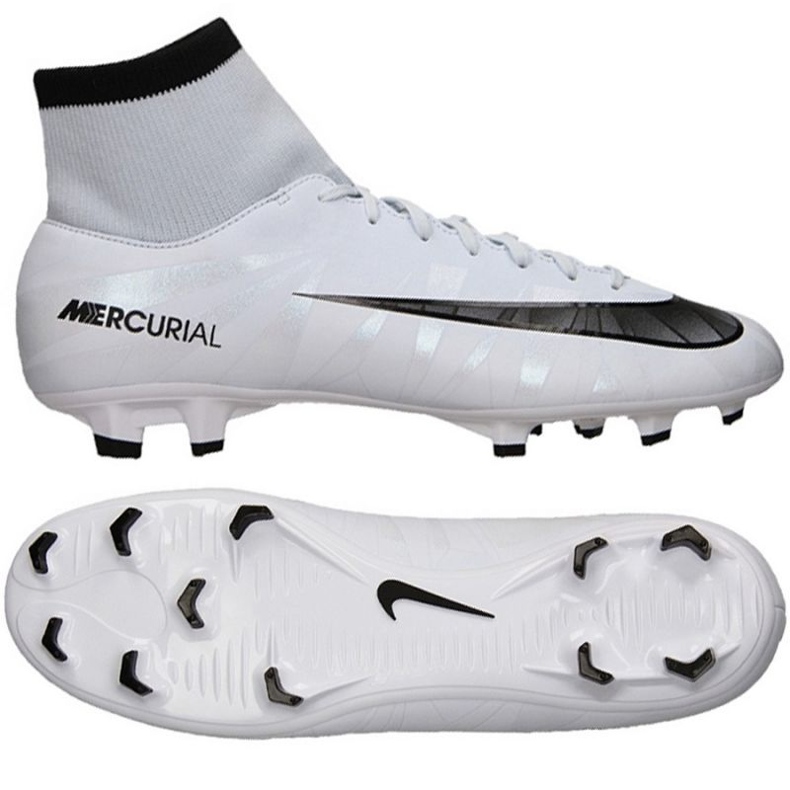 Nike MercurialX Victory VI CR7 DF FG M 903605-401 fotbollsskor vit