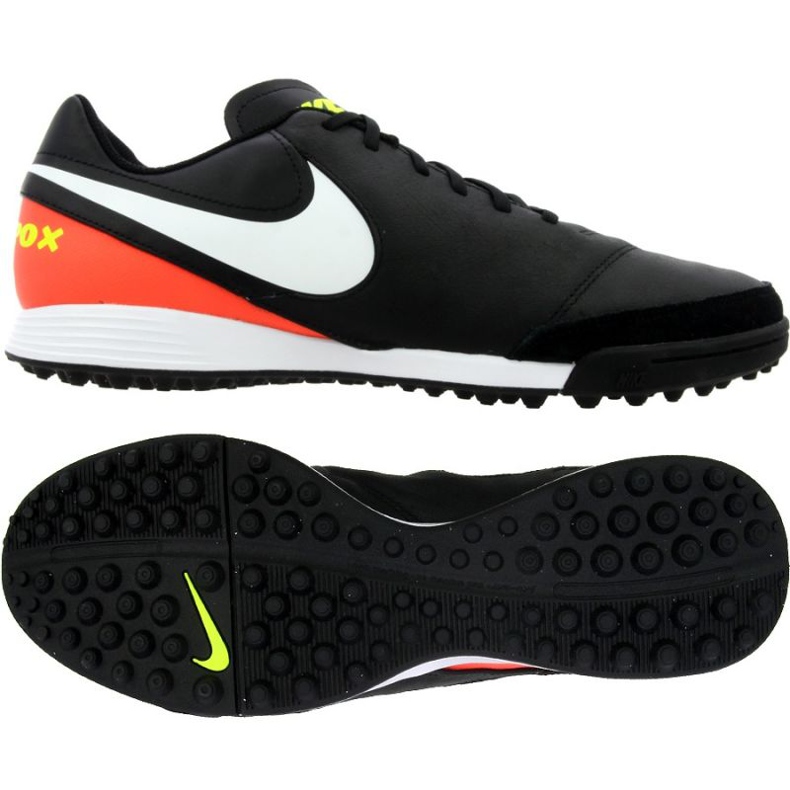 Nike Tiempo Genio Ii fotbollsskor svart
