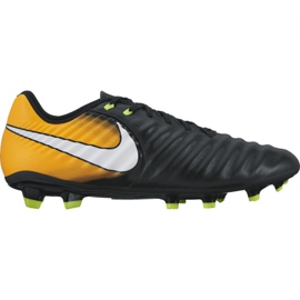Nike Tiempo Ligera Iv Fg M 897744-008 fotbollsskor mångfärgad svart