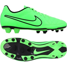 Nike Tiempo Rio Fg M fotbollsskor grön