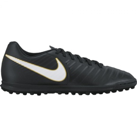 Nike TiempoX Rio Iii Tf M 897770-002 fotbollsskor svart svart
