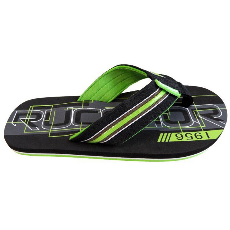 Rucanor Barolo Jr 28702 flip-flops svart grön