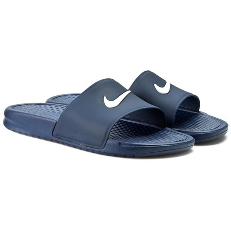 Nike Sportswear Benassi Dusch Slide M 819024-410 marinblå