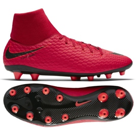 Nike Hypervenom Phelon fotbollsskor röd