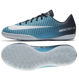 Inomhusskor Nike Mercurial Vapor Xi Ic Jr 831947-404 blå