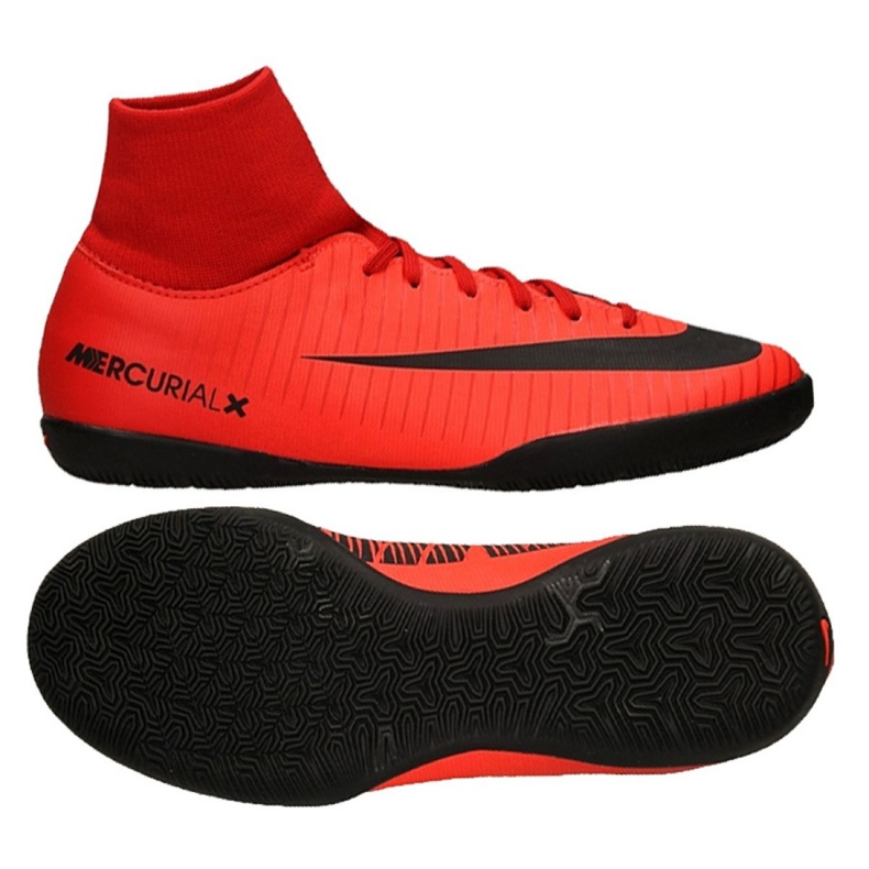 Inomhusskor Nike MercurialX Victory 6 Df Ic Jr 903599-616 röd röd