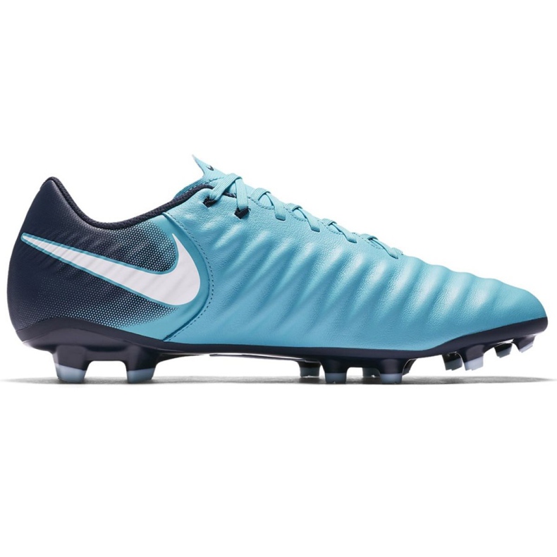 Nike Tiempo Ligera Iv Fg M 897744-414 fotbollsskor blå