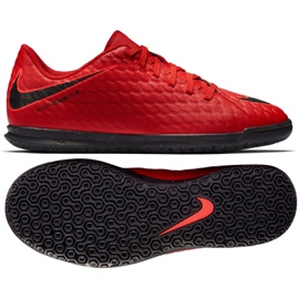 Inomhusskor Nike HypervenomX Phade Iii Ic Jr 852583-616 röd röd