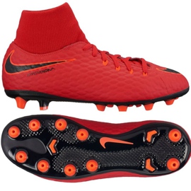 Nike Hypervenom Phelon fotbollsskor röd