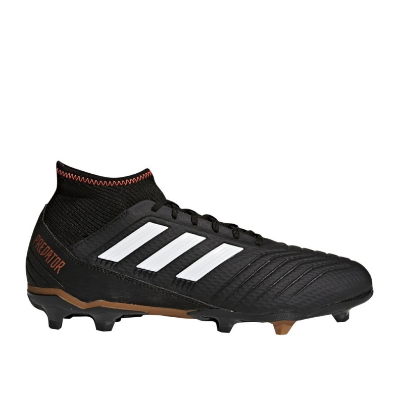 Adidas Predator 18.3 Fg M CP9301 fotbollsskor svart svart