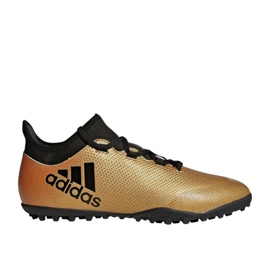 Adidas X Tango 17.3 Tf M CP9135 fotbollsskor mångfärgad gyllene