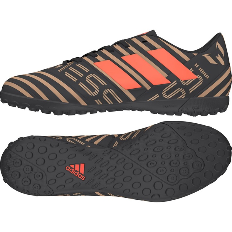 Adidas Nemeziz Messi Tango Tf M CP9070 fotbollsskor mångfärgad svart
