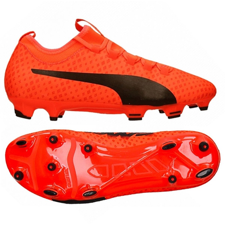 Puma Evo Power Vigor 3 Fg M 104297 01 fotbollsskor mångfärgad röd