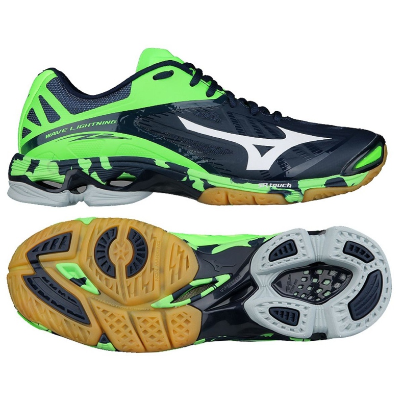 Mizuno Wave Lightening Z2 M V1GA160006 volleybollskor marinblå marinblå