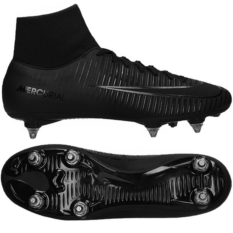 Nike Mercurial Victory Vi Df Sg 903610-001 fotbollsskor svart svart