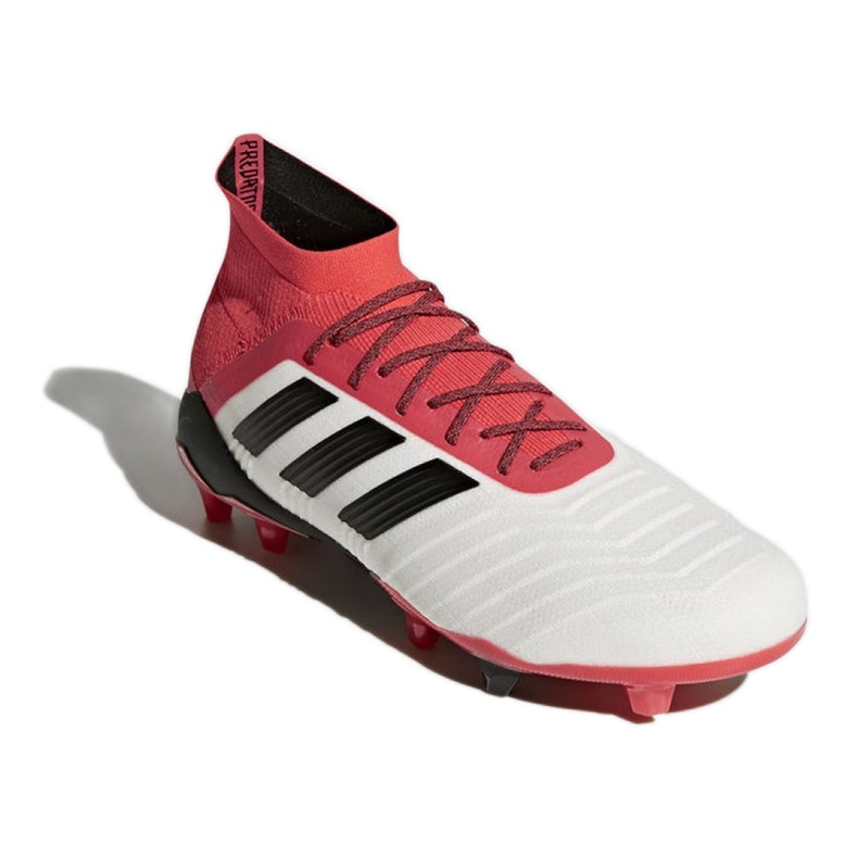 Adidas Predator 18.1 Fg M CM7410 fotbollsskor vit vit