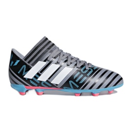 Adidas Nemeziz Messi 17.3 Fg Jr CP9174 fotbollsskor grå svart