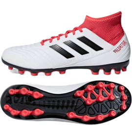 Adidas Predator 18.3 Ag M CP9307 fotbollsskor vit vit