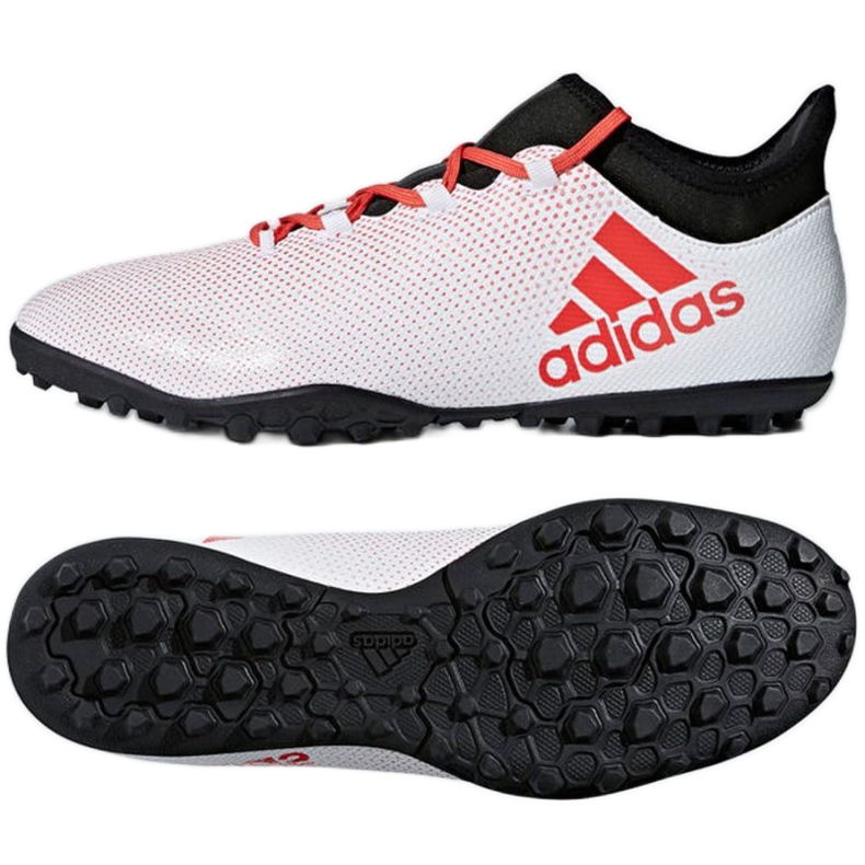 Adidas X Tango 17.3 Tf M CP9136 fotbollsskor vit vit