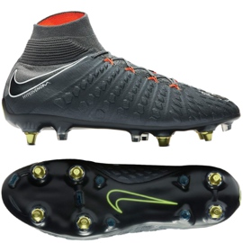 Nike Hypervenom Phantom 3 Elite Df Fg Ac M AH7269-081 fotbollsskor grå grå