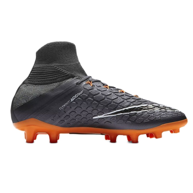 Nike Hypervenom Phantom 3 fotbollsskor grå