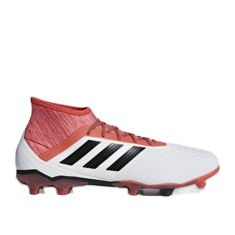 Adidas Predator 18.2 Fg M CM7666 fotbollsskor mångfärgad vit