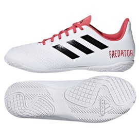Inomhusskor adidas Predator Tango 18.4 In Jr CP9103 mångfärgad vit