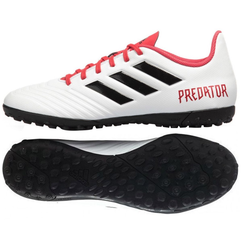 Adidas Predator Tango 18.4 Tf M CP9932 fotbollsskor mångfärgad vit