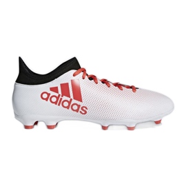 Adidas X 17.3 Fg M CP9192 fotbollsskor mångfärgad mångfärgad