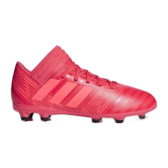 Adidas Nemeziz 17.3 Fg Jr CP9166 fotbollsskor röd röd