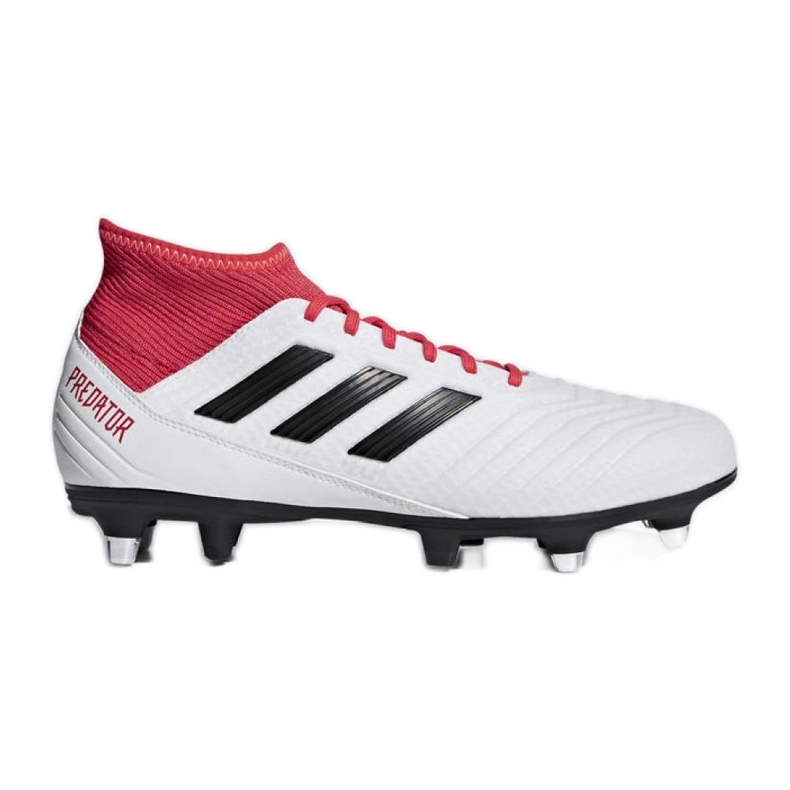 Adidas Predator 18.3 Sg CP9305 fotbollsskor mångfärgad vit