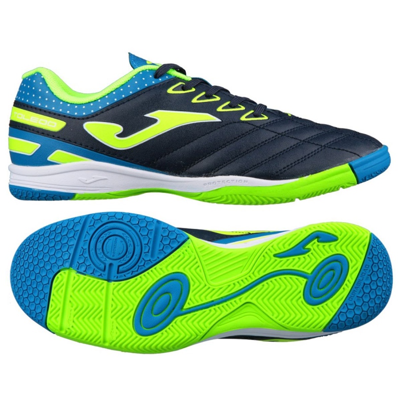 Joma Toledo In Jr TOLJS.803.IN fotbollsskor svart marinblå