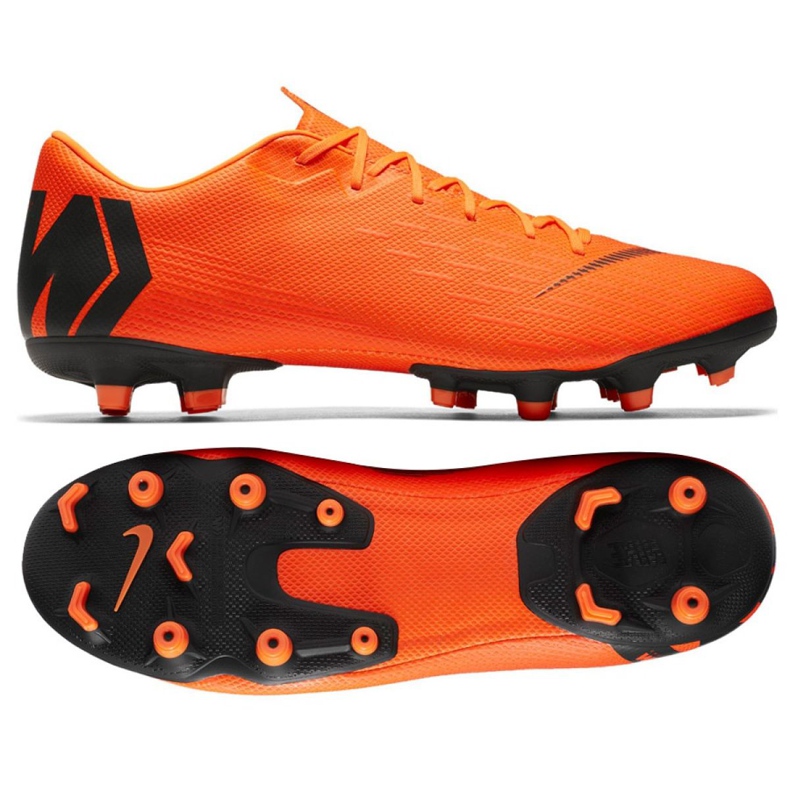 Nike Mercurial Vapor 12 Academy Fg M AH7375-810 fotbollsskor mångfärgad orange