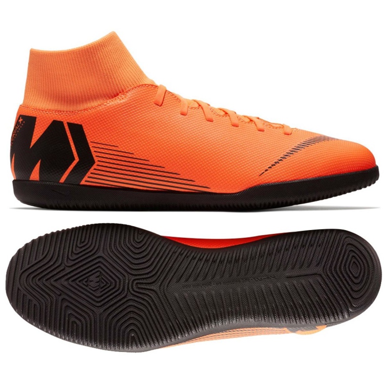 Nike Mercurial Superfly 6 Club Ic M AH7371-810 fotbollsskor orange orange
