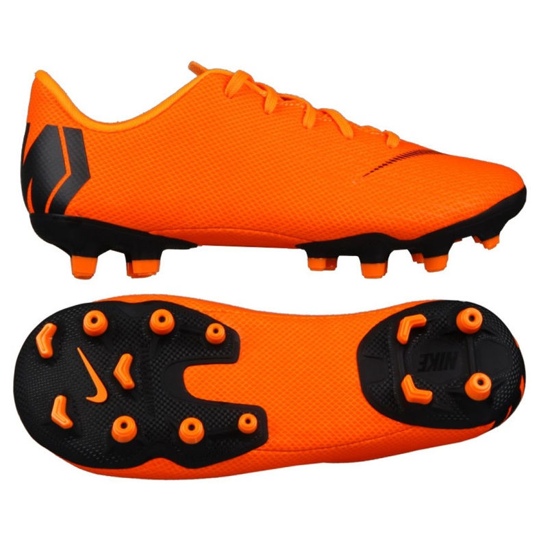 Nike Mercurial Vapor 12 Academy Ps Mg Jr AH7349-810 fotbollsskor orange orange