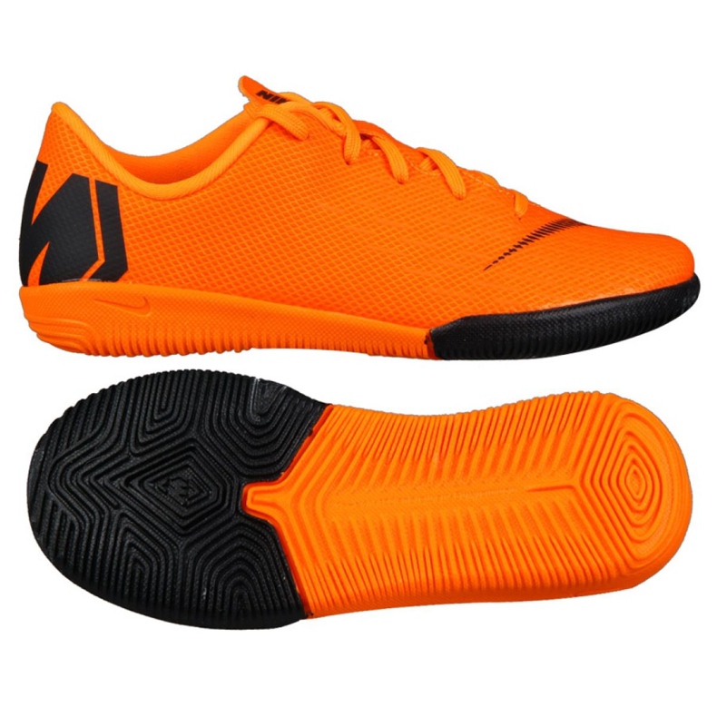 Nike Mercurial VaporX 12 Academy Ps Ic Jr AH7352-810 fotbollsskor orange orange