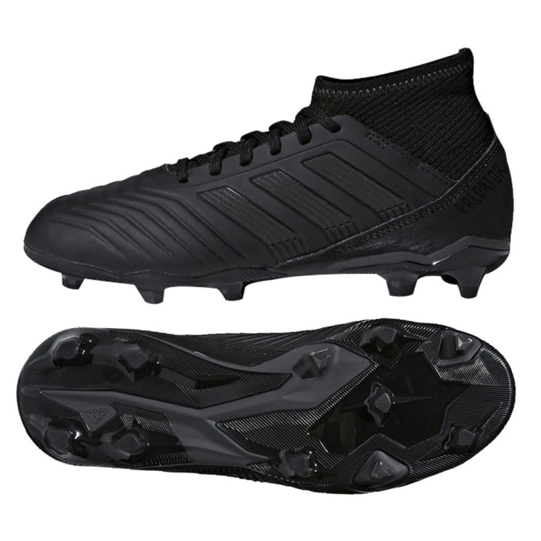 Adidas Predator 18.3 Fg Jr CP9055 fotbollsskor svart svart