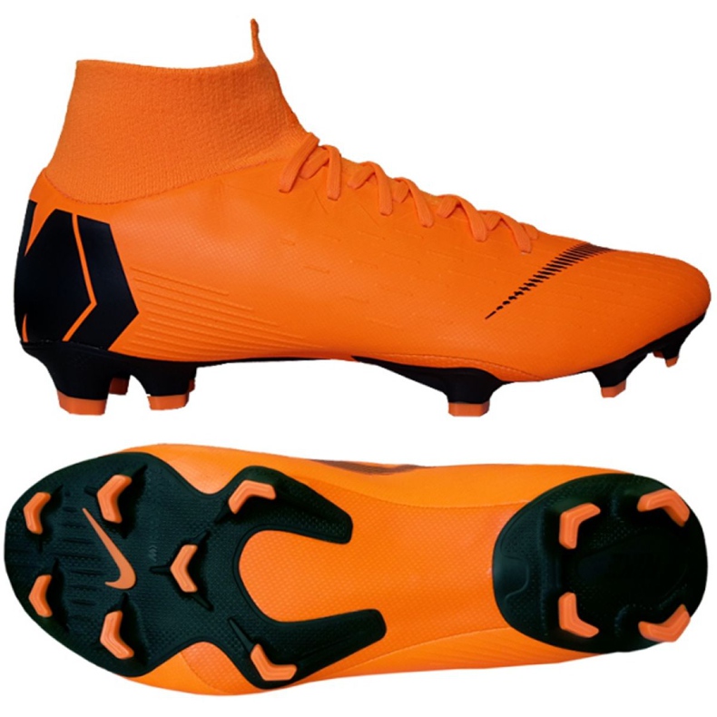 Nike Mercurial Superfly 6 Pro Fg M AH7368-810 fotbollsskor orange orange