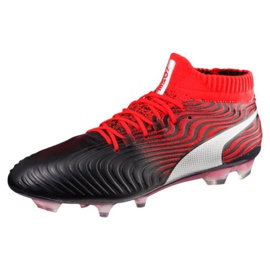 Fotbollsskor Puma One 18.1 Syn Fg M 104869 01 mångfärgad svart