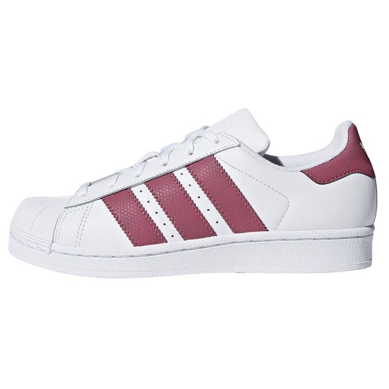 Adidas Originals Superstar Jr CQ2690 skor vit