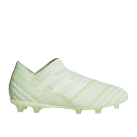 Adidas Nemeziz 17+ FG Jr CP9124 fotbollsskor vit