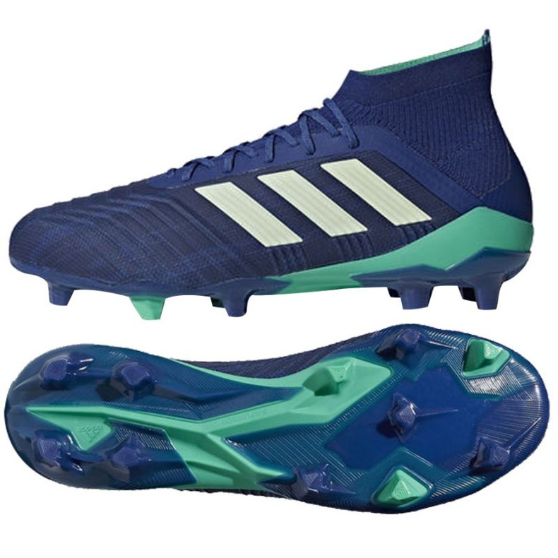 Adidas Predator 18.1 Fg M CM7411 fotbollsskor blå blå