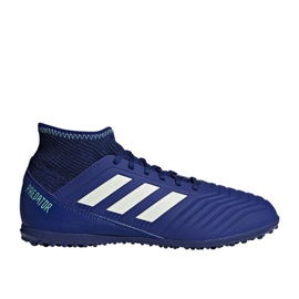 Adidas Predator Tango 18.3 Tf Junior CP9042 fotbollsskor blå blå