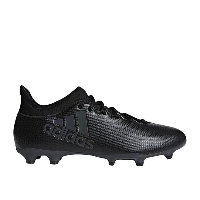 Adidas X 17.3 Fg M CP9193 fotbollsskor svart svart